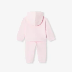 Combinaison Et Ensemble-Jacadi Ensemble bébé fille en maille piquée - rose poudre ROSE POUDRE JACADI