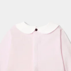 Combinaison, Barboteuse Et Ensemble-Jacadi Ensemble bébé fille en velours - rose pale ROSE PALE JACADI