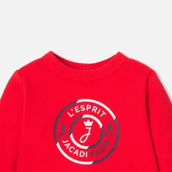 Combinaison, Salopette Et Ensemble-Jacadi Ensemble bébé garçon - ROUGE/MARINE