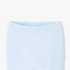 Combinaison, Barboteuse Et Ensemble-Jacadi Ensemble bébé garçon en point mousse - BLEU PALE