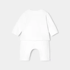 Combinaison, Barboteuse Et Ensemble-Jacadi Ensemble confort bébé - blanc BLANC JACADI