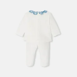 Combinaison, Barboteuse Et Ensemble-Jacadi Ensemble confort bébé fille - blanc doux BLANC DOUX JACADI