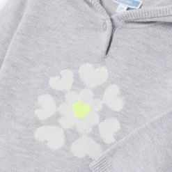 Combinaison Et Ensemble-Jacadi Ensemble confort bébé fille en tricot - lore GRIS/MULTICO