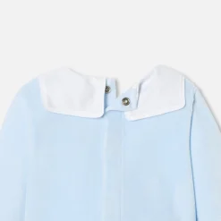 Combinaison, Barboteuse Et Ensemble-Jacadi Ensemble confort bébé garçon - BLEU PALE