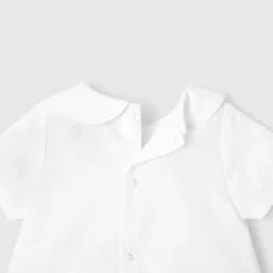 Combinaison, Barboteuse Et Ensemble-Jacadi Ensemble vichy Mon premier - BLEU/BLANC