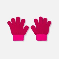 Accessoires-Jacadi Gants enfant fille - lore ROSE/MULTICO