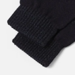 Accessoires-Jacadi Gants enfant fille détails de Lurex - marine MARINE JACADI