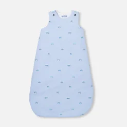 Gigoteuse, Couverture|Gigoteuses Et Couvertures-Jacadi Gigoteuse 0-6 mois en coton - lore BLEU DEAU/MULTICO