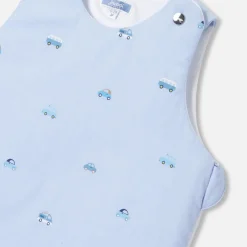 Gigoteuse, Couverture|Gigoteuses Et Couvertures-Jacadi Gigoteuse évolutive 6-24 mois en coton - lore BLEU DEAU/MULTICO