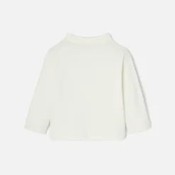 Pull, Sweat Et Cardigan-Jacadi Gilet bébé garçon cérémonie - blanc doux BLANC DOUX JACADI