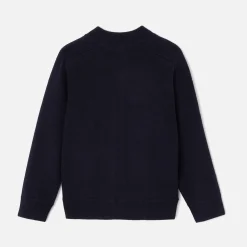 Pull, Sweat Et Cardigan-Jacadi Gilet zippé enfant garçon - marine MARINE JACADI