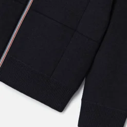 Pull, Sweat Et Cardigan-Jacadi Gilet zippé enfant garçon - marine MARINE JACADI