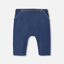 Pantalon, Bloomer Et Short-Jacadi Jean bébé garçon en toile légère - DENIM FONCE