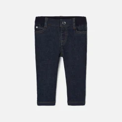 Pantalon Et Short|Pantalon Et Short-Jacadi Jean confort bébé - DENIM FONCE