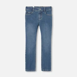 Pantalon Et Jogging-Jacadi Jean droit enfant garçon - DENIM/BLEU RIVAGE