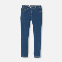 Pantalon Et Jogging-Jacadi Jean slim enfant fille - DENIM CLAIR