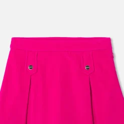 Robe Et Jupe-Jacadi Jupe à plis creux enfant fille - FRAMBOISE