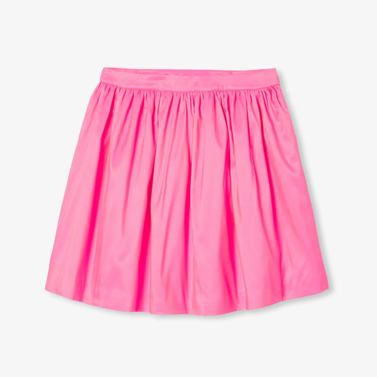 Robe Et Jupe-Jacadi Jupe enfant fille en taffetas - ROSE FLUO