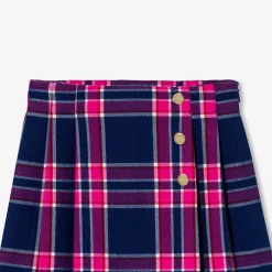 Robe Et Jupe-Jacadi Jupe kilt enfant fille - lore BLEU/MULTICO