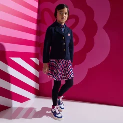 Robe Et Jupe-Jacadi Jupe plissée enfant fille - lore BLANC/MULTICO