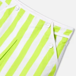 Robe Et Jupe-Jacadi Jupe-culotte enfant fille - BLANC/VERT