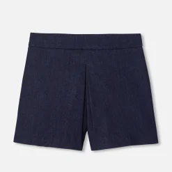 Robe Et Jupe-Jacadi Jupe-short enfant fille - DENIM FONCE