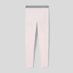 Pantalon Et Jogging-Jacadi Legging enfant fille en piqué de coton - rose poudre ROSE POUDRE JACADI