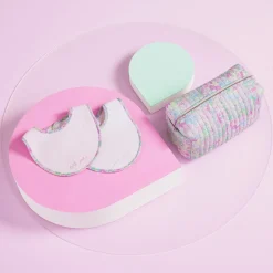 Bavoirs Et Langes-Jacadi Lot de 2 bavoirs en coton éponge - lore BLANC/MULTICO