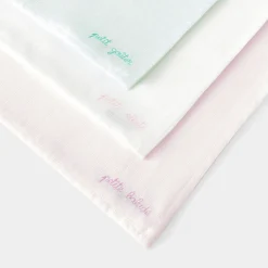 Bavoirs Et Langes-Jacadi Lot de 3 langes en coton - lore BLANC/MULTICO