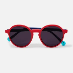 Accessoires|Lunettes De Soleil-Jacadi Lunettes de soleil enfant - MARINE/ROUGE