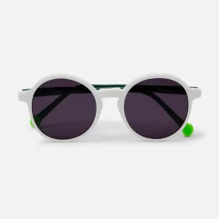 Accessoires|Lunettes De Soleil-Jacadi Lunettes de soleil enfant - BLANC/VERT
