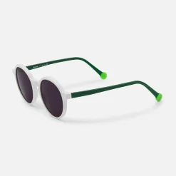 Accessoires|Lunettes De Soleil-Jacadi Lunettes de soleil enfant - BLANC/VERT