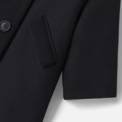 Manteaux, Vestes Et Combi Pilote-Jacadi Manteau bébé fille en drap de laine - marine MARINE JACADI