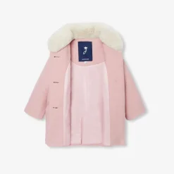 Manteaux, Vestes Et Combi Pilote-Jacadi Manteau bébé fille en drap de laine - ROSE CHINE