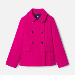 Manteau, Doudoune Et Veste-Jacadi Manteau court enfant fille - ROSE GRENADINE