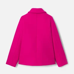 Manteau, Doudoune Et Veste-Jacadi Manteau court enfant fille - ROSE GRENADINE