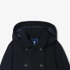 Manteau, Doudoune Et Veste-Jacadi Manteau enfant fille en laine - marine MARINE JACADI