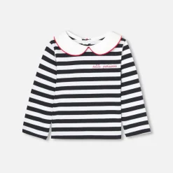 T-Shirt Et Polo-Jacadi Marinière bébé fille - BLANC/MARINE