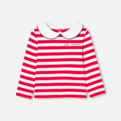 T-Shirt Et Polo-Jacadi Marinière bébé fille - BLANC/ROUGE