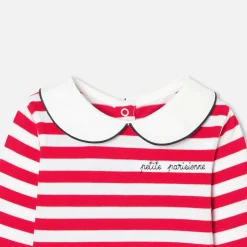 T-Shirt Et Polo-Jacadi Marinière bébé fille - BLANC/ROUGE