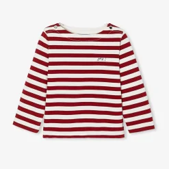 T-Shirt Et Polo-Jacadi Marinière bébé garçon - BLANC/ROUGE