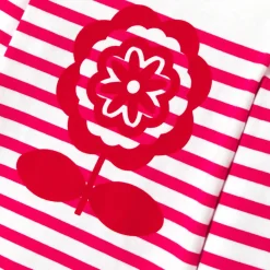 T-Shirt, Polo Et Sous-Pull-Jacadi Marinière enfant fille - BLANC/ROSE