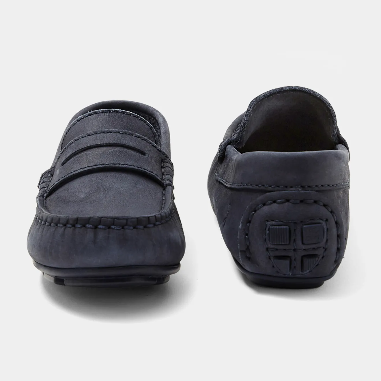 Chaussures Basses|Chaussures-Jacadi Mocassins enfant garçon en nubuck - marine MARINE JACADI