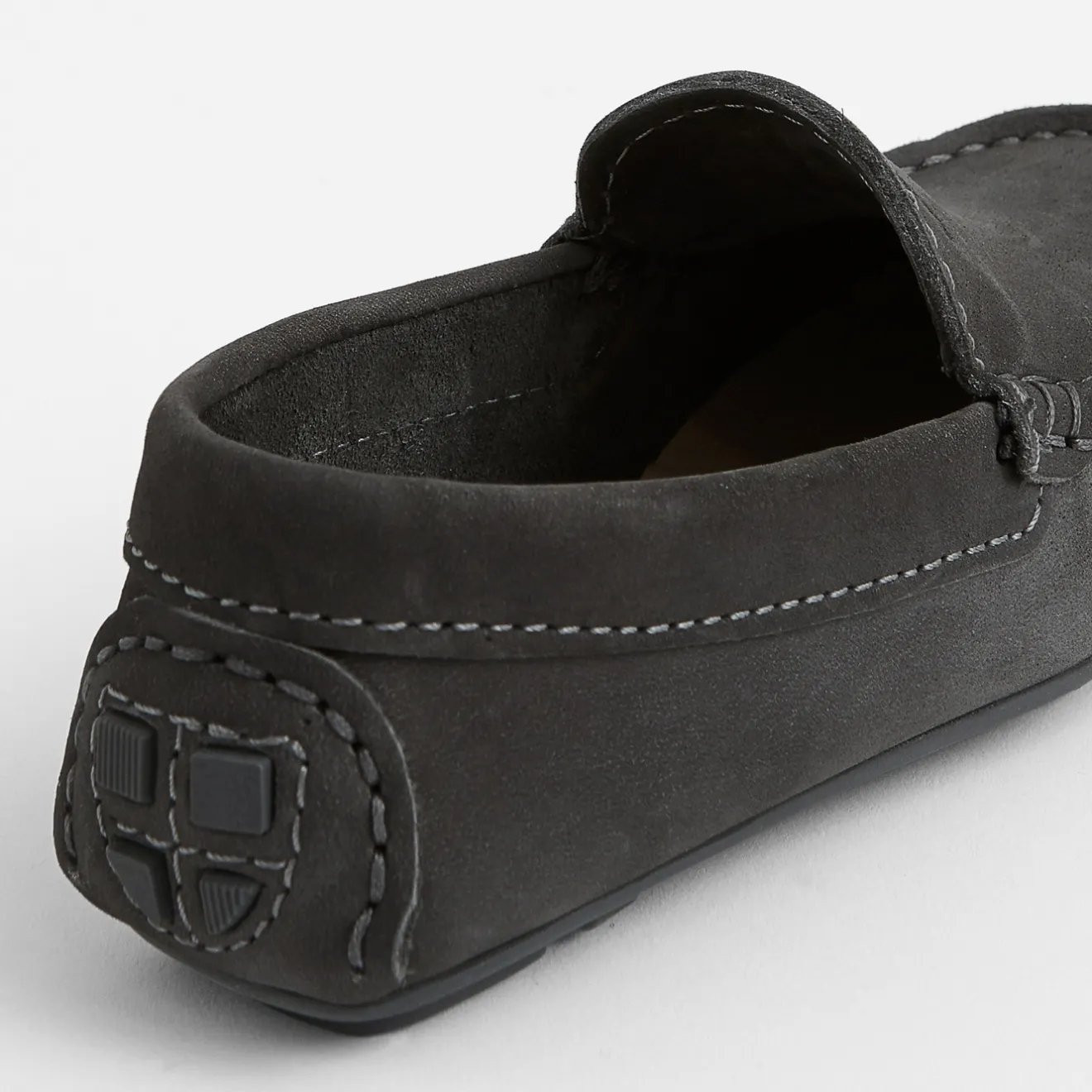 Chaussures Basses|Chaussures-Jacadi Mocassins enfant garçon en nubuck - gris anthracite GRIS ANTHRACITE JACADI