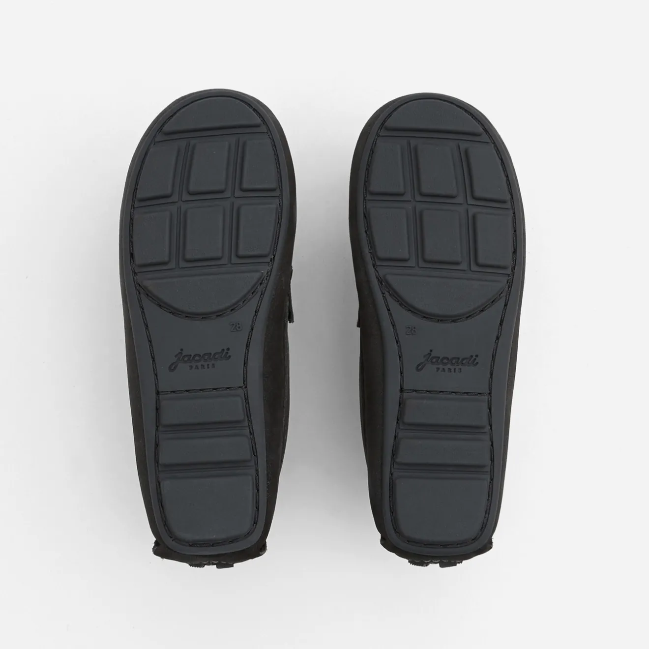 Chaussures Basses|Chaussures-Jacadi Mocassins enfant garçon en nubuck - gris anthracite GRIS ANTHRACITE JACADI