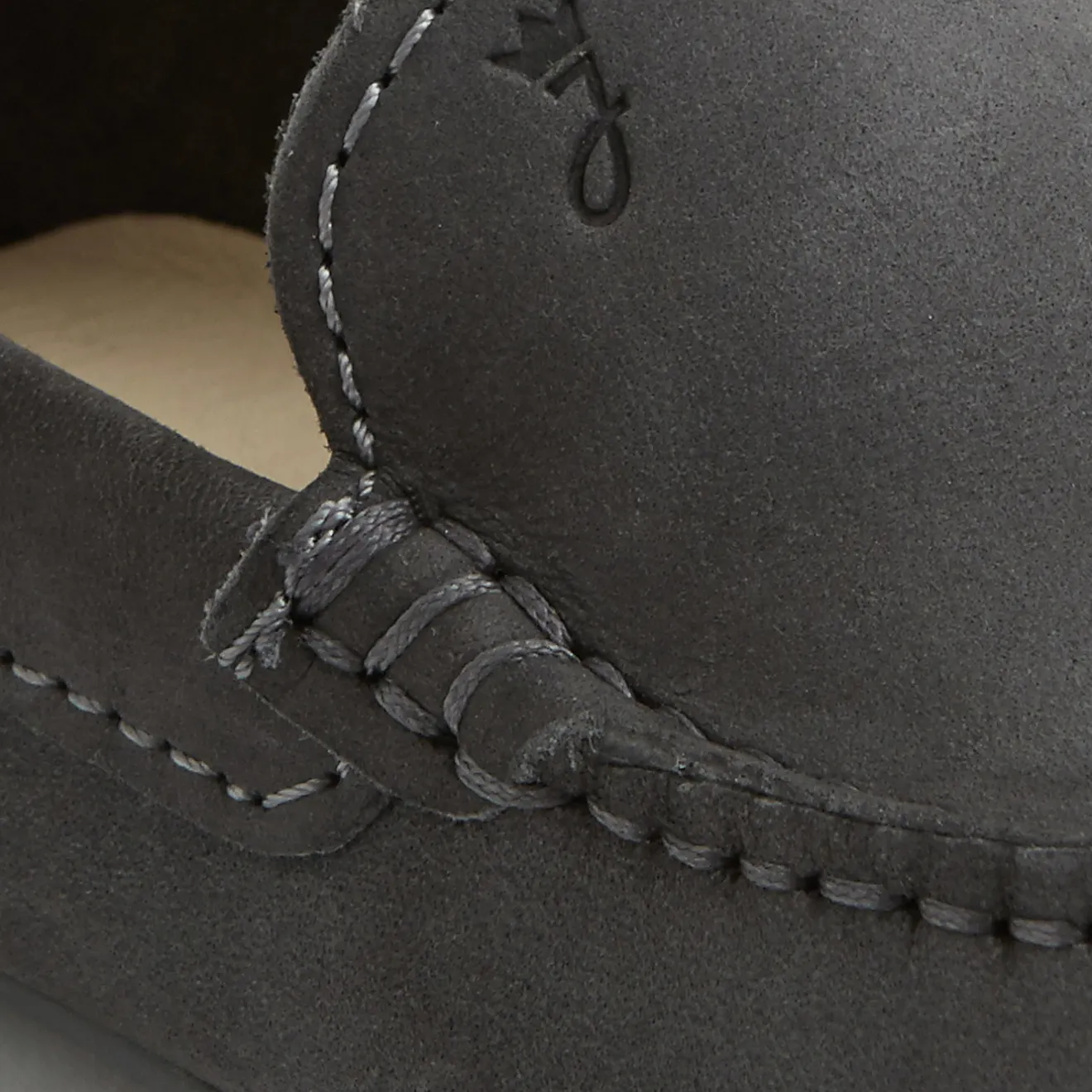 Chaussures Basses|Chaussures-Jacadi Mocassins enfant garçon en nubuck - gris anthracite GRIS ANTHRACITE JACADI