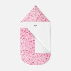 Gigoteuse, Couverture|Gigoteuses Et Couvertures-Jacadi Nid d'ange en tissu Liberty - lore ROSE/MULTICO