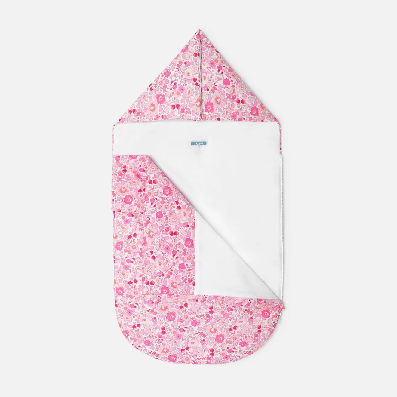 Gigoteuse, Couverture|Gigoteuses Et Couvertures-Jacadi Nid d'ange en tissu Liberty - lore ROSE/MULTICO