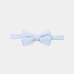 Accessoires-Jacadi Nœud papillon enfant garçon en Oxford - bleu clair BLEU CLAIR JACADI
