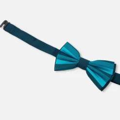 Accessoires-Jacadi Nœud papillon rayé - lore TURQUOISE/MULTICO